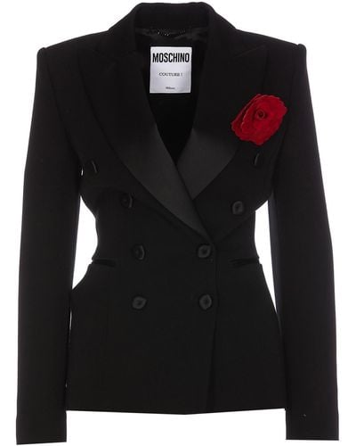 Moschino Tuxedo Jacket - Black