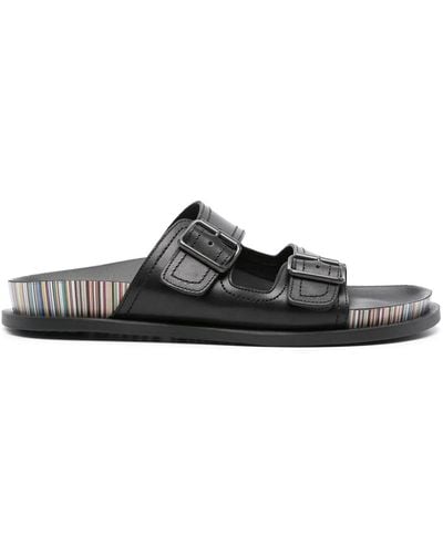Paul Smith Leather Sandals - Black