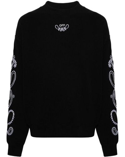 Off-White c/o Virgil Abloh Bandana Arrow Sweatshirt - Black