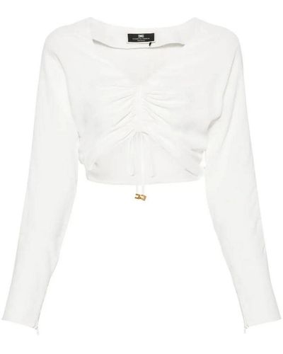 Elisabetta Franchi Viscose Shirt - White