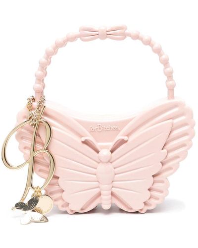 Blumarine Butterfly Shaped Handbag - Pink