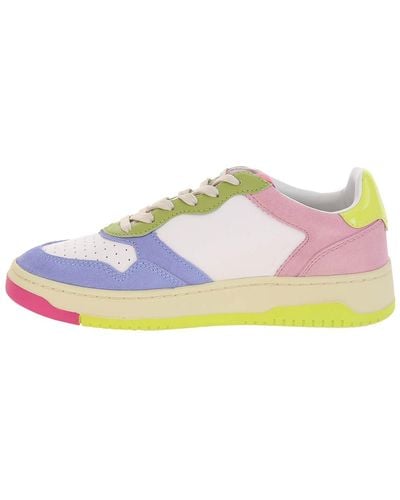 Karl Lagerfeld Leather Trainers - Multicolour
