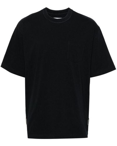 Sacai Cotton T-shirt - Black