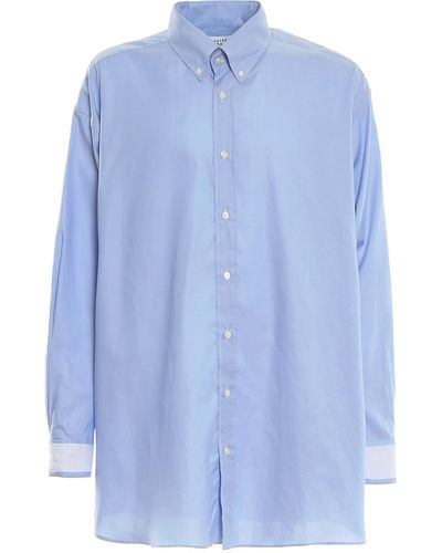 Maison Margiela Cotton Shirt - Blue