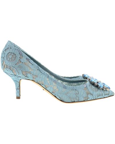 Dolce & Gabbana Bellucci Court Shoes - Blue