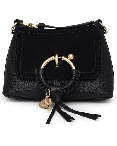See By Chloé Joan Mini Shoulder Bag In Leather - Black