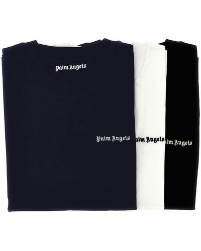 Palm Angels 3-pack T-shirt - Blue