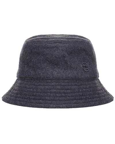 Ruslan Baginskiy Wool Bucket Hat - Blue