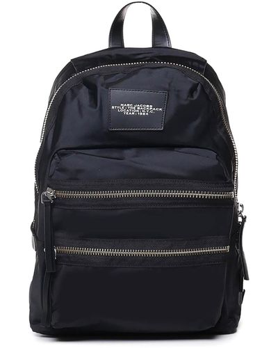 Marc Jacobs The Large Backpack Backpack With Zip - Black