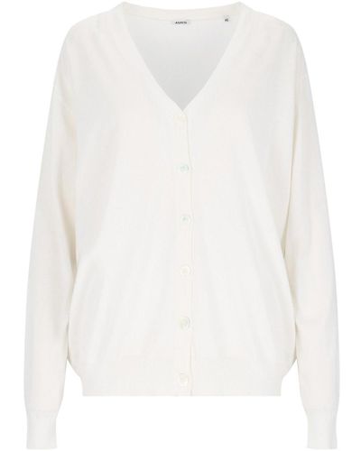 Aspesi Cardigan Basic - White