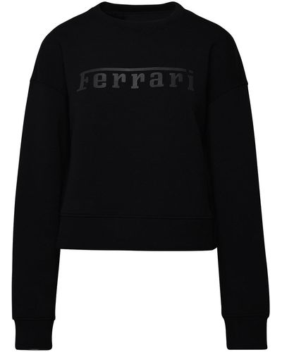 Ferrari Logo Sweatshirt - Black