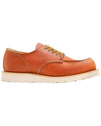 Red Wing Moc Oxford Lace-up - Orange
