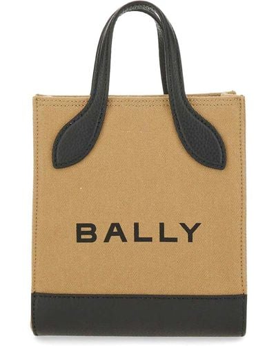 Bally Bag With Logo - Natural