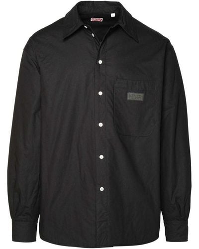 KENZO Cotton Shirt - Black