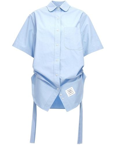 Thom Browne Shirt Dress - Blue