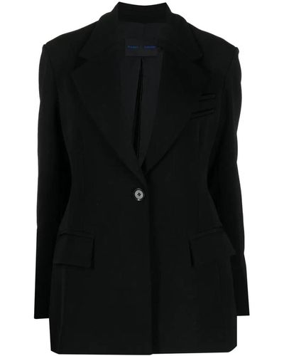 Proenza Schouler Wool Twill Jacket - Black