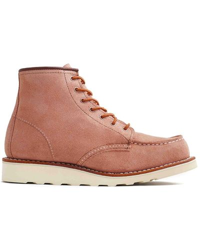 Red Wing Classic Moc Ankle Boot - Pink