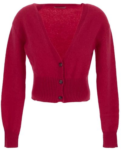 Laneus Sweater Fuchsia - Red