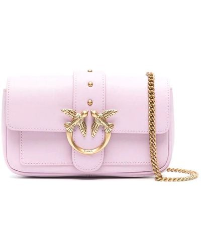 Pinko Love One Pocket Bag - Pink