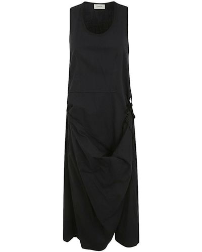 Lemaire Sleeveless Wrap Dress - Black