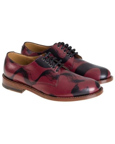 Vivienne Westwood Leather Derby Shoes - Red