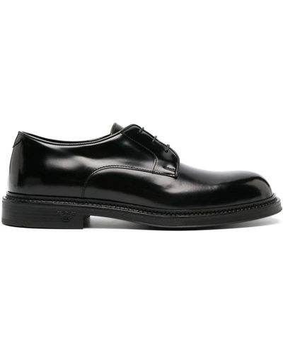 Emporio Armani Derby Shoes - Black