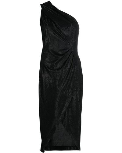 IRO Melissia One-shoulder Short Dress - Black