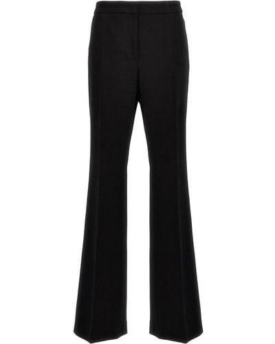 Moschino Crepe Trousers - Black