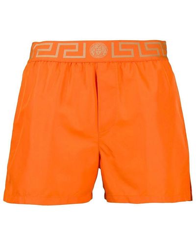 Versace Swim Shorts - Orange