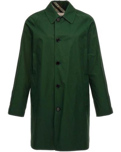 Burberry Medium Reversible Coat - Green