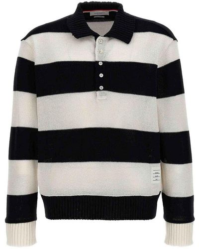 Thom Browne Rugby Polo Shirt - Black