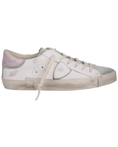 Philippe Model Paris Trainers With Logo - White