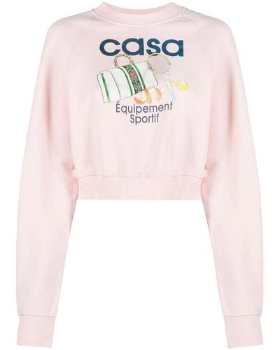 Casablancabrand Equipt Sportif Sweatshirt - Pink
