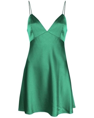Alice + Olivia Thin Straps Dress - Green