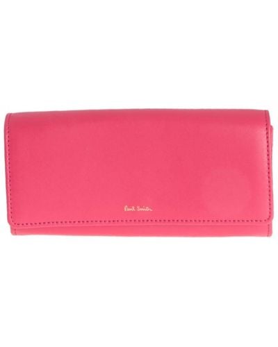 Paul Smith Leather Wallet - Pink