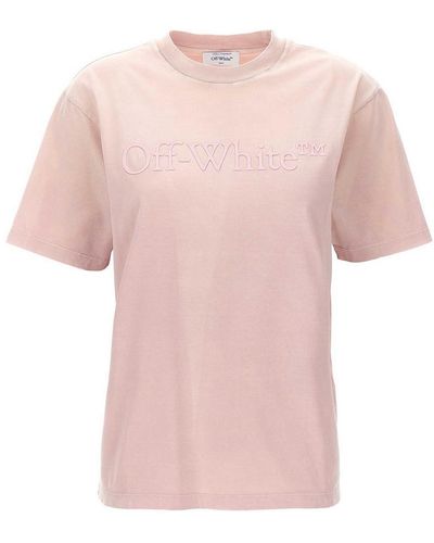 Off-White c/o Virgil Abloh Laundry Casual T-shirt - Pink