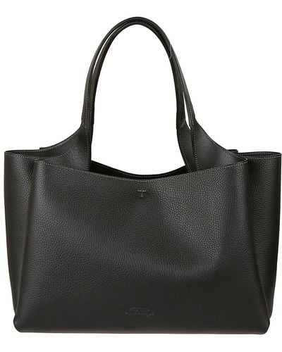 Tod's Leather Tote - Black