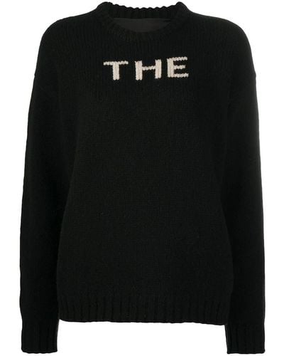 Marc Jacobs The Intarsia Sweater - Black