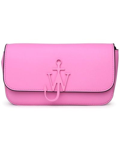 JW Anderson Anchor Bag In Pink Leather