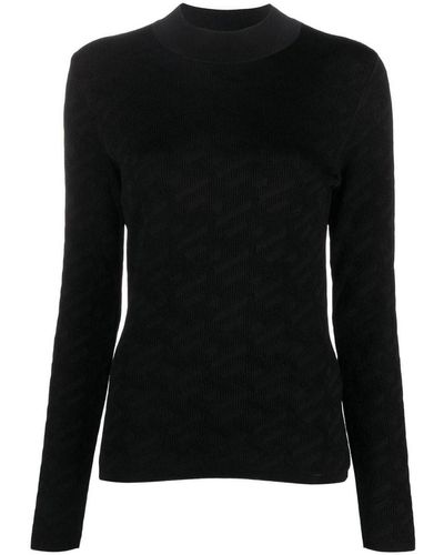 Versace Knit Sweater - Black