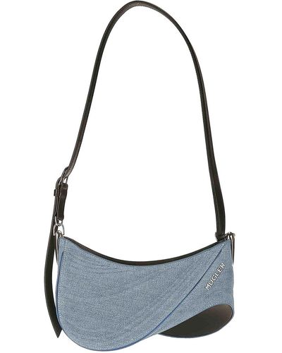 Mugler Shoulder Bag - Grey