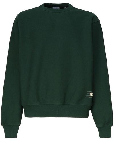 Burberry Cotton Sweatshirt - Green