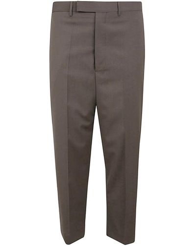 Rick Owens Astaires Cropped Trousers - Grey