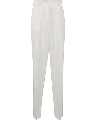 Blugirl Blumarine Regular Trousers - White