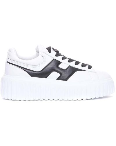 Hogan H-stripes Sneakers - White