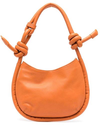 Zanellato Demi Baby Leather Shoulder Bag - Orange