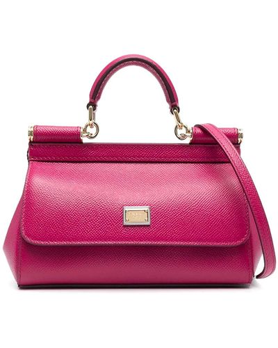 Dolce & Gabbana Sicily Small Bag - Pink