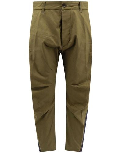 DSquared² Denim Trousers, Back Logo - Green