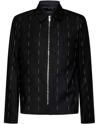 Givenchy Embroidered Blazer - Black