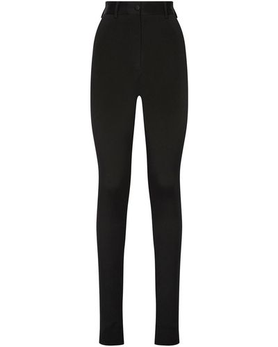 Dolce & Gabbana Kim Skinny-fit Pants - Black
